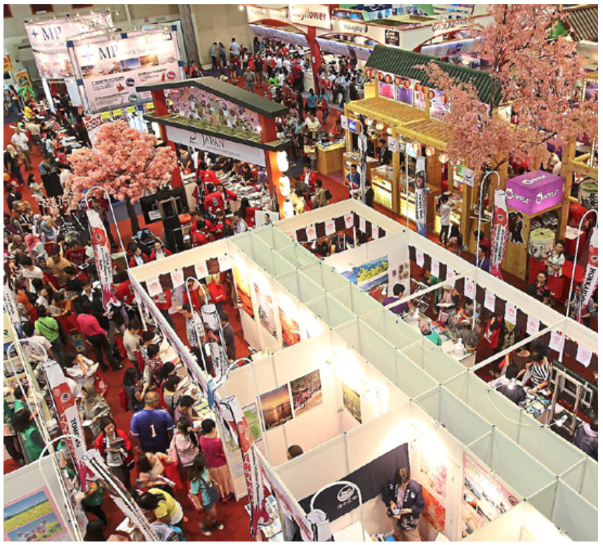 The MATTA Fair was packed from day one to day three. (MATTA Fair 2015 at PWTC, Kuala Lumpur.)