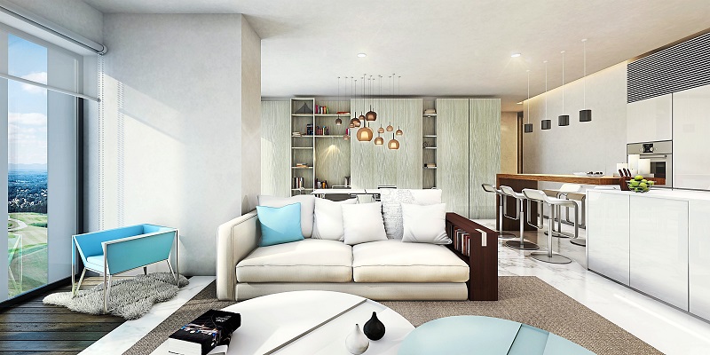 Spacious interiors and practical layouts are what each residence within Lumi Tropicana offers to its owner.