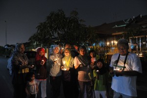 Residents took the chance to mingle with their neighbours, strengthening ties among members of the community.