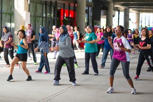 Zumba classes are enjoyed by residents, held every Sunday at 8.30 in the morning.