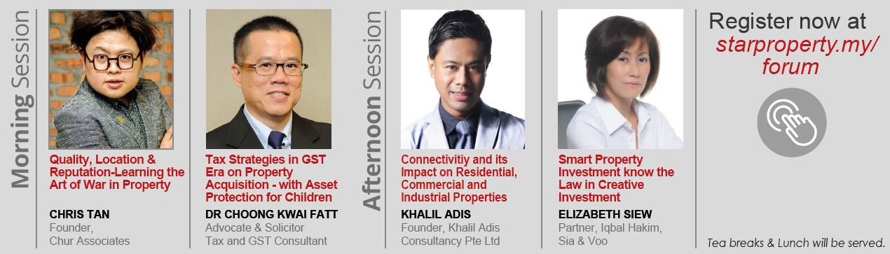 Gain insights from property experts at forum