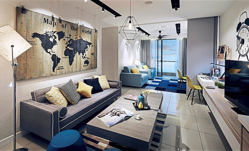 A Paramount Utropolis service apartment.