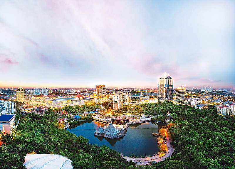 Sunway Resort City, the nation's first Green Building Index (GBI) certified green township.