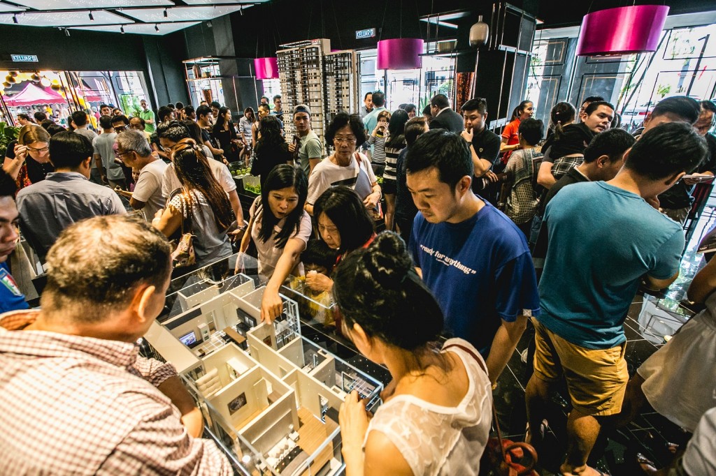 Sunway Mont Residences received positive response at its launch with an 80% take up rate.