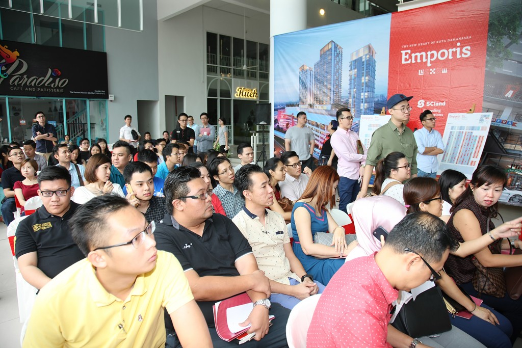 A soft launch of Emporis Kota Damansara project attract enthusiastic buyers to nab their desired units.