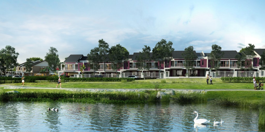 Artist’s impression: Tenang at Bandar Ainsdale is one of the notable residential offerings of Sime Darby Property.