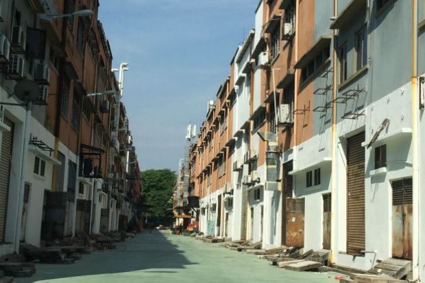 Clean-up effort: MBSA recently cemented and installed lights at the back lane of Jalan Bersepadu b25/b in Taman Sri Muda, Shah Alam