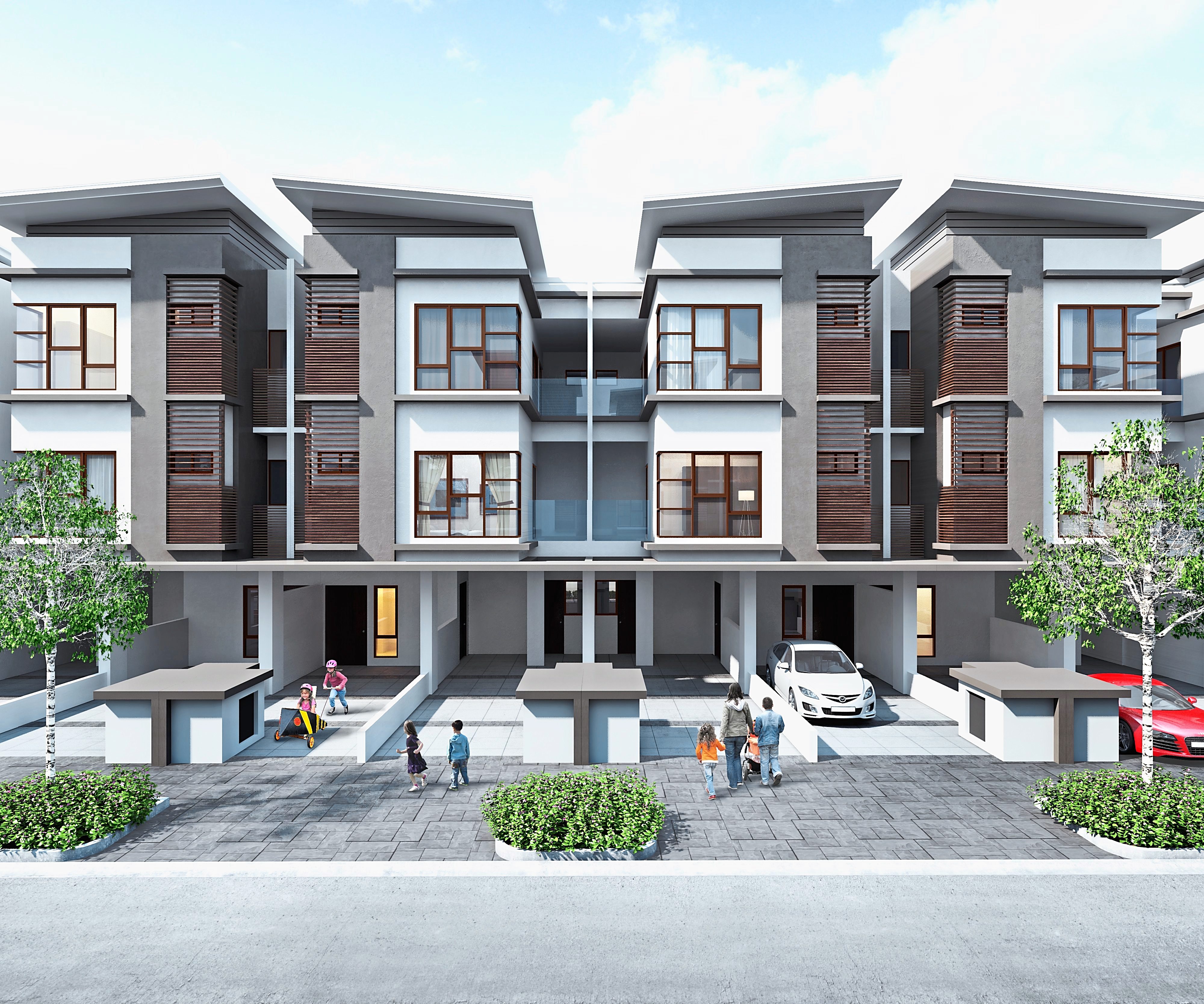 Artist's impression of the facade of N'Dira.