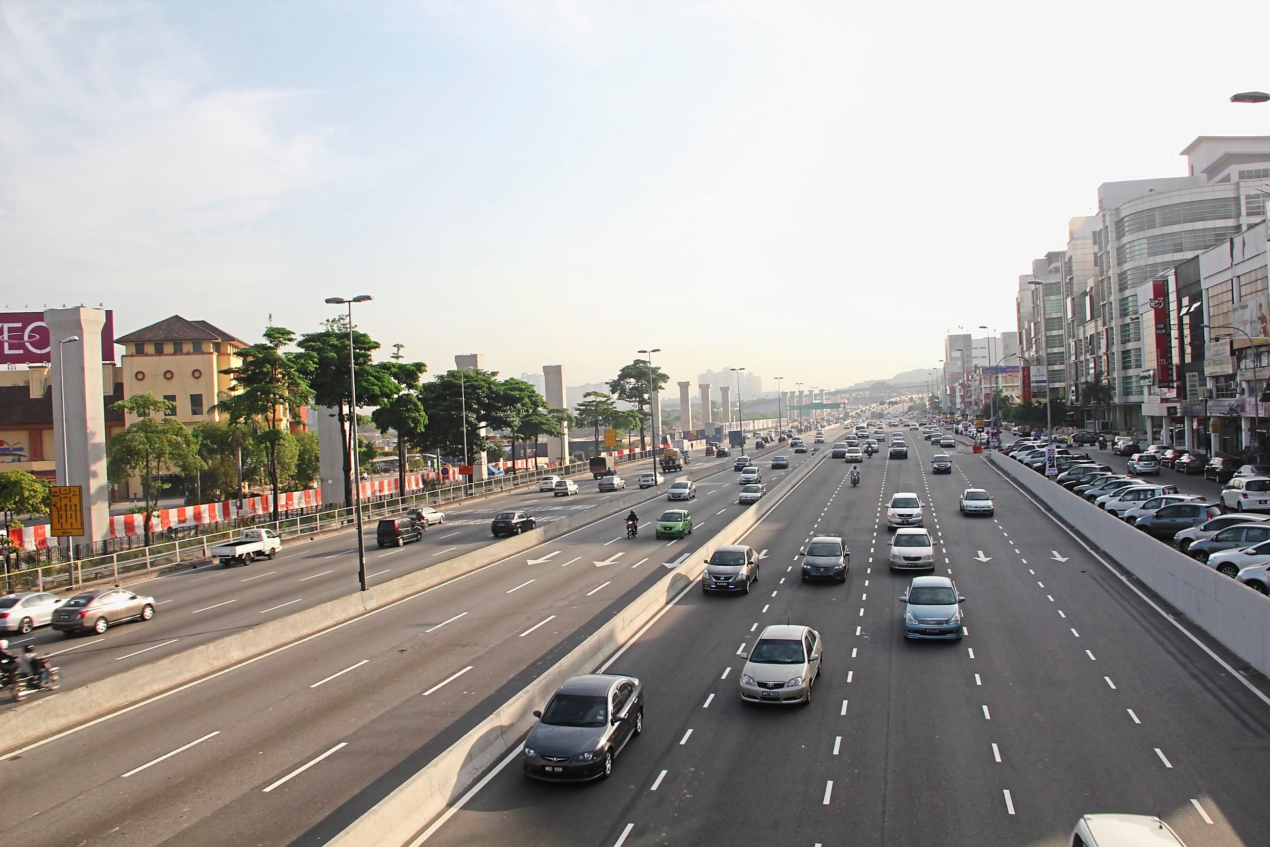LDP Highway connecting Puchong to Putrajaya.