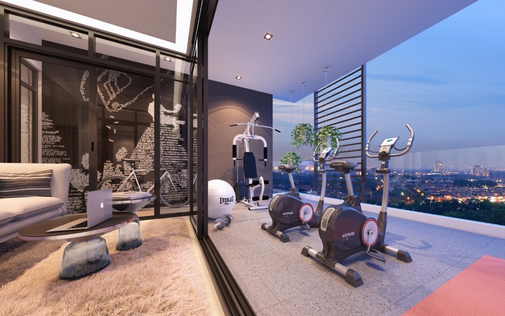 Bennington Residences boasts the first iconic loop pool, first triplex SkyGym & SkyLounge in Malaysia
