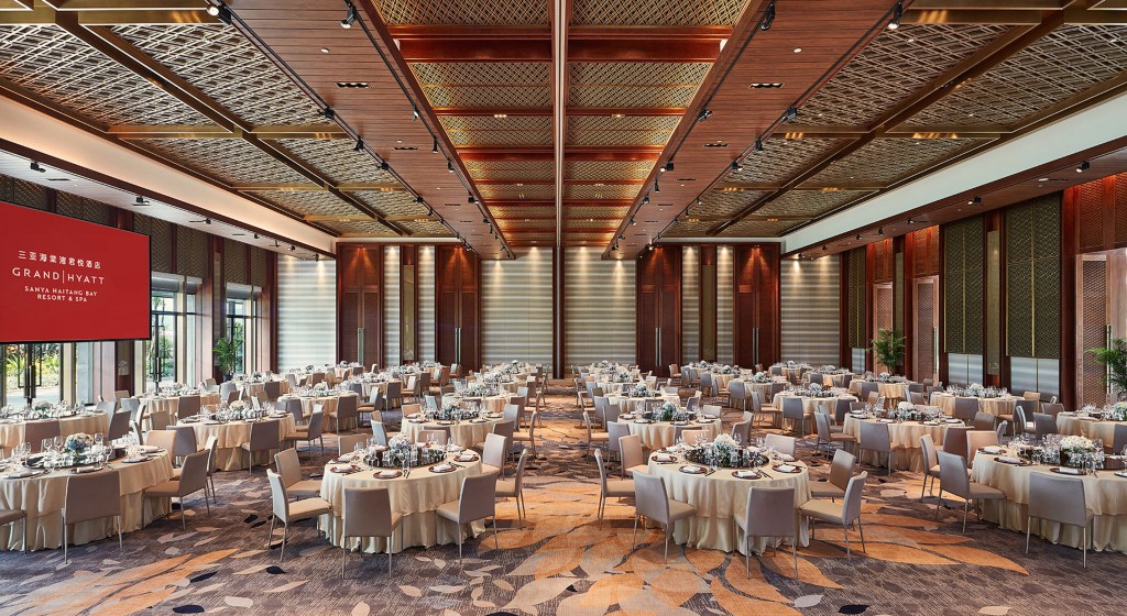 The Grand Ballroom of Grand Hyatt Sanya Haitang Bay Resort and Spa