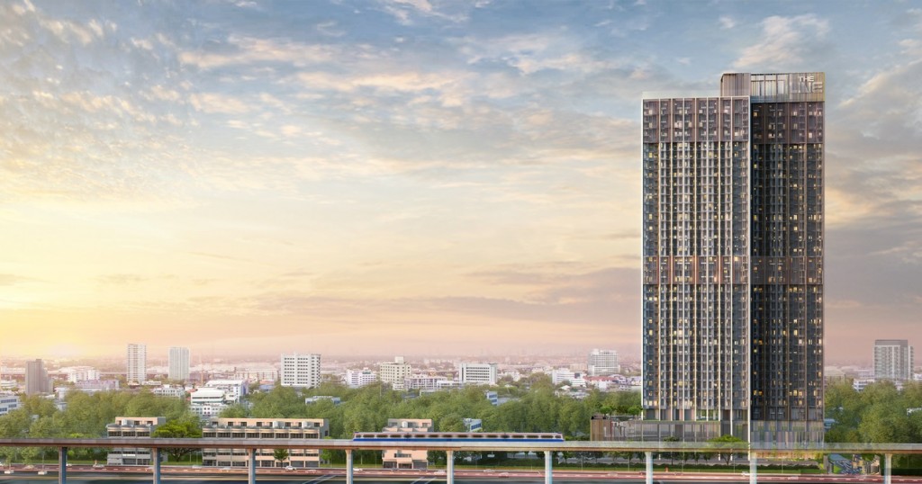Caption: THE LINE Sukhumvit 101, a freehold condominium located next to Punnawithi BTS station is set for completion in 2020 with the highlight of co-living space and functional design. 
