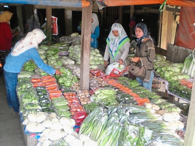 The famous Kundasang Market