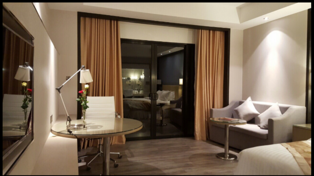 Courtyard by Marriott Siem Reap Resort guestroom with desk