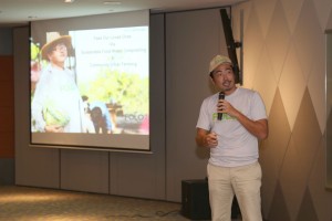 Jason Lim shares his aspiration in providing healthier lifestyle by planting organic vegetables