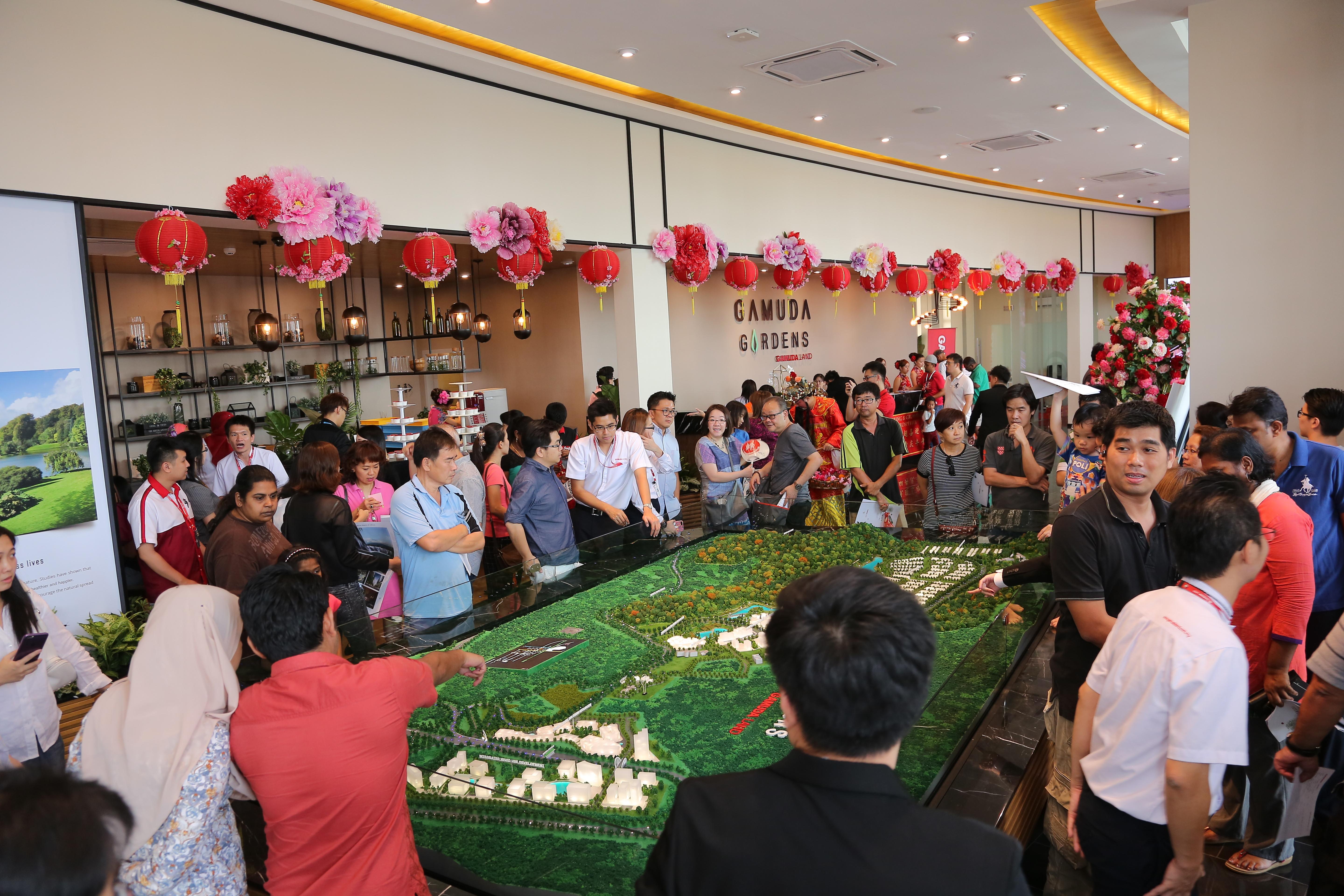 Gamuda Gardens’ Open House attracted 1,500 guests who were eager to learn more about its upcoming launch. Guests