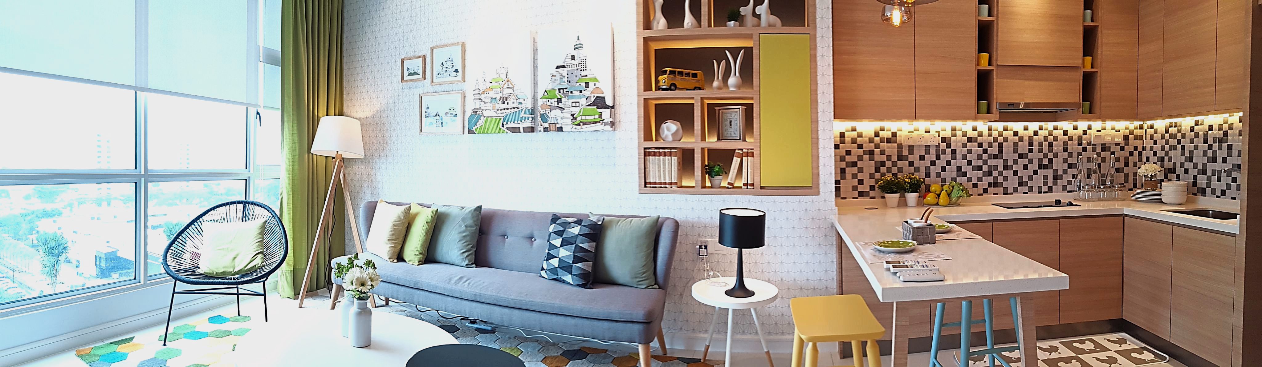 City Residences show unit.