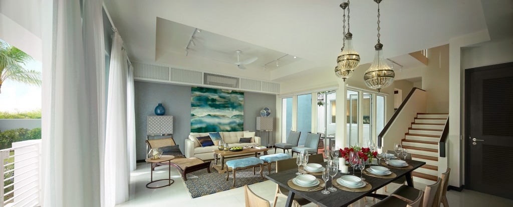 The unique interiors of these terraces, can afford unique interiors such as the above.