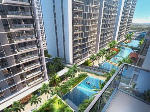 Residents of Vertu Resort will be able to enjoy one of the longest residential swimming pools in Asia measuring 152 metres.
