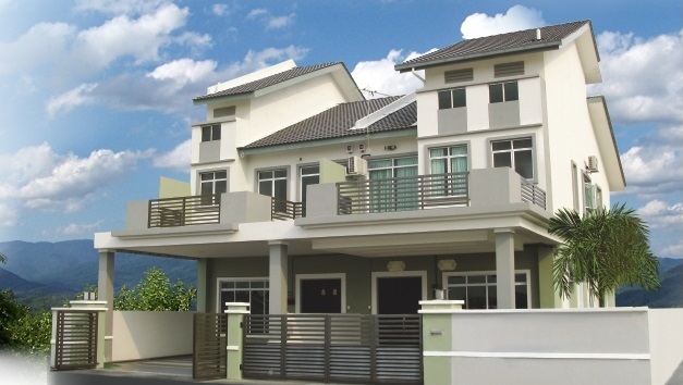 The exterior view of myHome@Klebang Ria