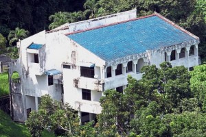 No one’s home: A neglected house along Lebuh Bukit Jambul and a dilapidated corner house (below) along Jalan Masjid Negeri.