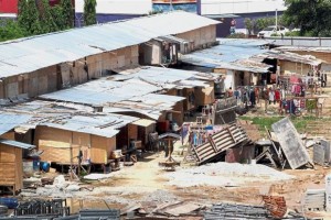 Pathetic site: Shacks like these are quarters provided for workers and are common at construction sites in the Klang Valley. — AZHAR MAHFOF/The Star