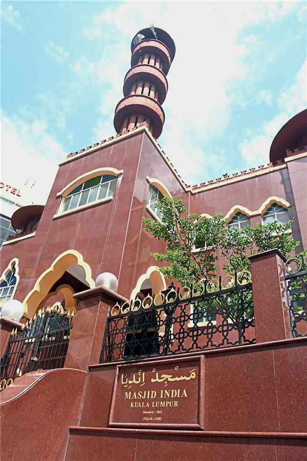 The iconic Masjid India, the city's earliest mosque.