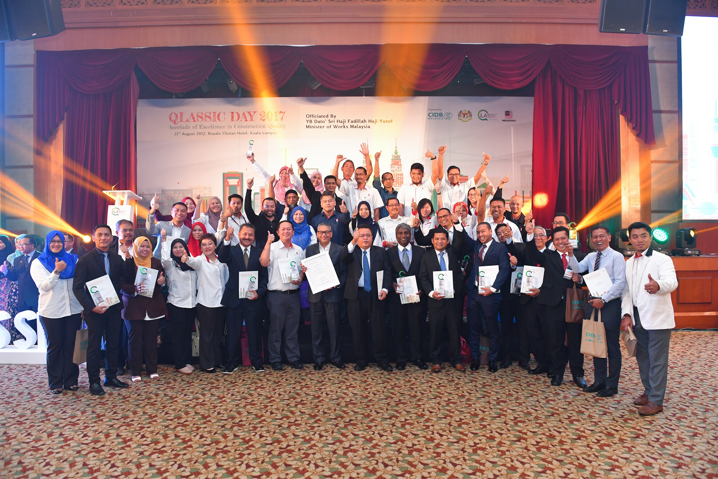 Sime Darby Property bagged 13 quality building awards at the Qlassic Excellence Award 2017
