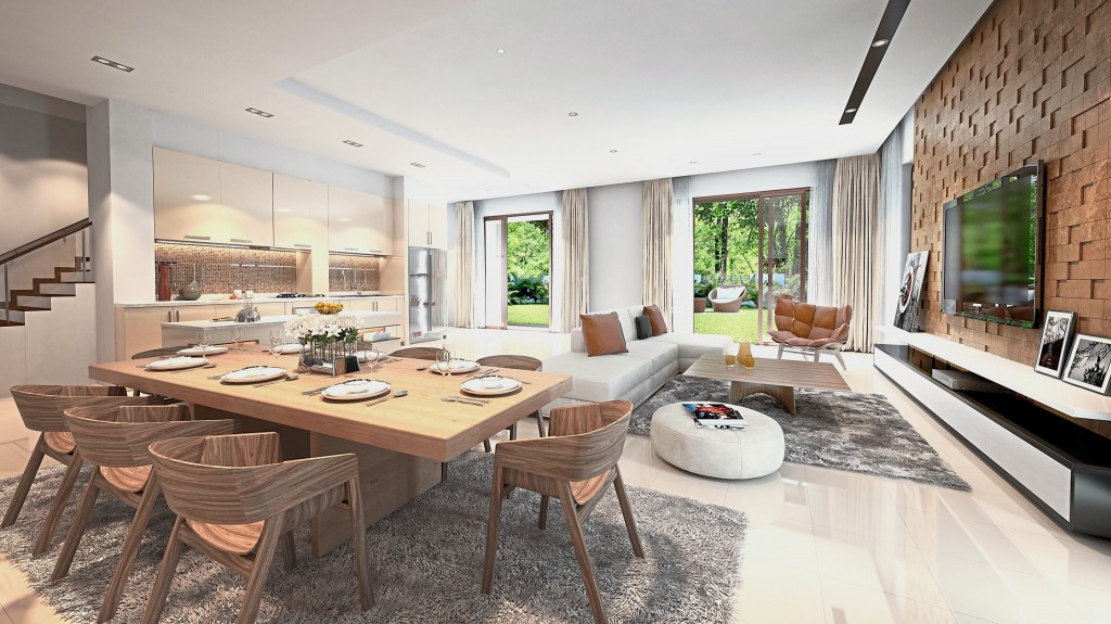 The spacious Viana Type C unit.