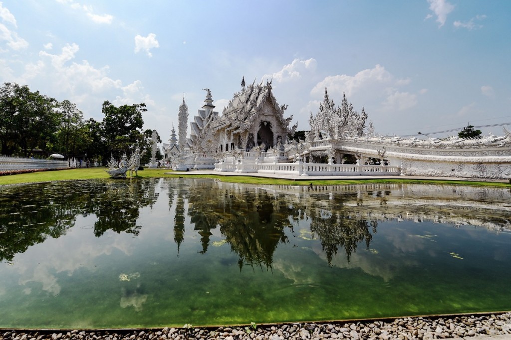 THAILAND-CHIANG RAI-WAT RONG KHUN-WHITE TEMPLE