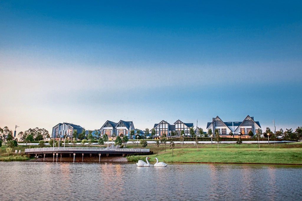 With classic Tudor architectural design, Eco Spring fuses creativity and sustainability under one roof.