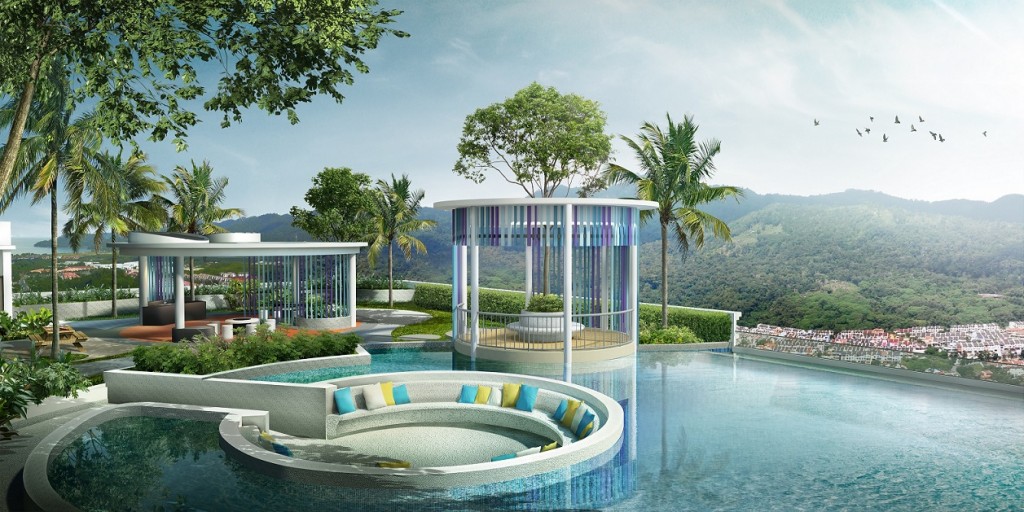 下沉式座位休憩区,也是聚会闲聊的好去处。