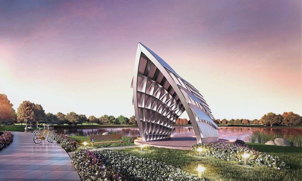 Catch a breather from your daily exercise and take in the scenery of Eco Horizon which features an aesthetically pleasing gazebo.