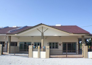 单层排屋在霹雳州特别受购屋者欢迎。