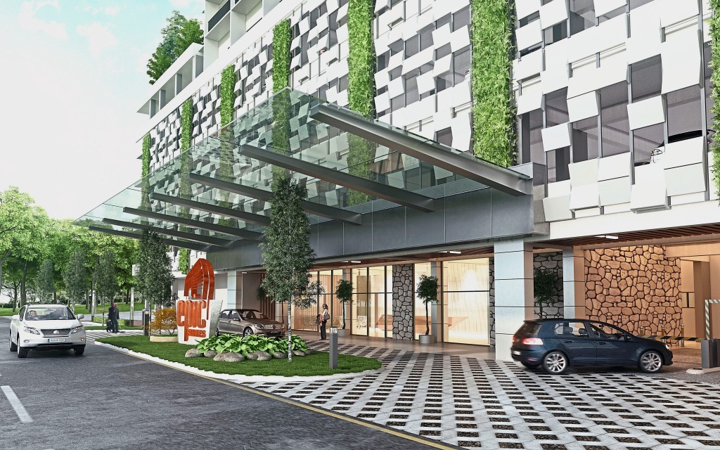 The drop-off point is guarded with 24-hour security surveillance.