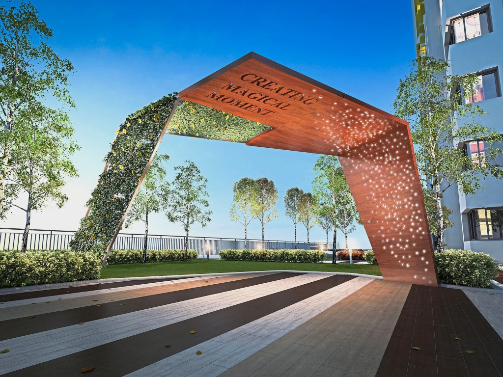 Starry night moments under the belvedere at PV18 Residence.