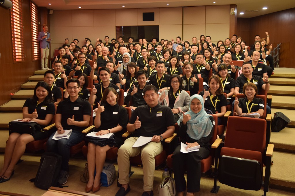 The Hartamas team during the event