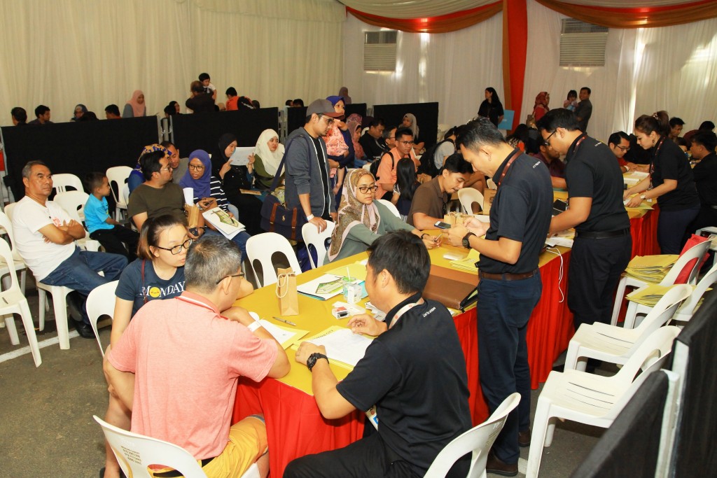 Double storey link homes in Serenia City proved to be a hit with the public.