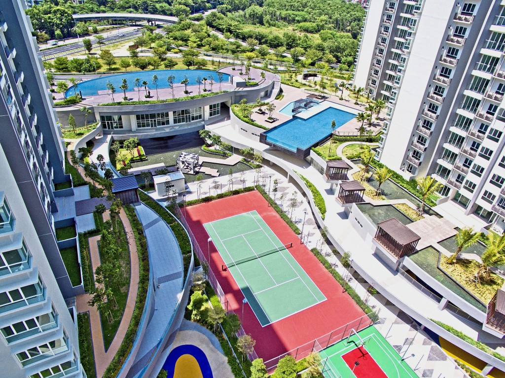 Tropicana Bay Residences facility floor