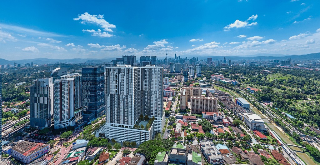 The development will stand statuesquely in KL Sentral on 4.75 acres of land.