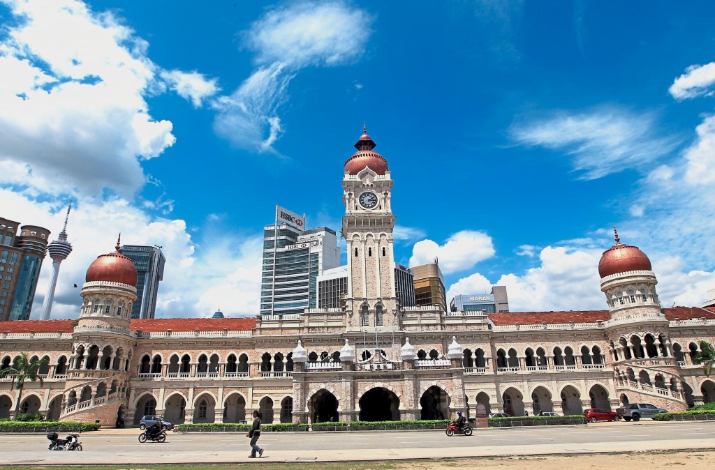 Sultan Abdul Samad building.  Art Chen/ The Star.