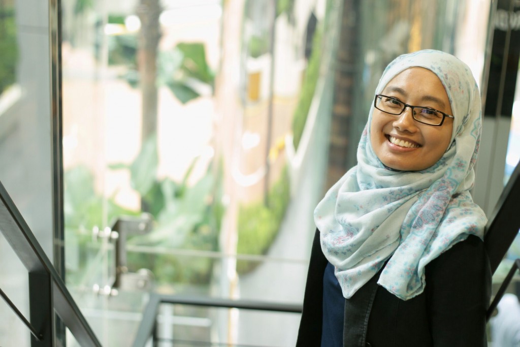 Interview and photoshoot with Farah Hani at Tedboy Express in Bangsar South. Azman Ghani / The Star