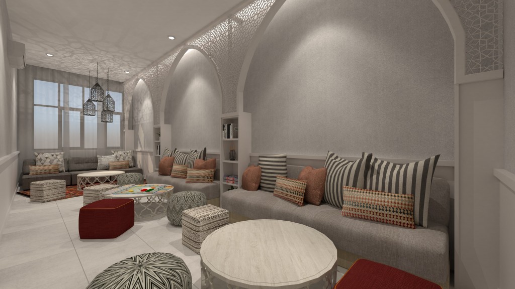 Thoughtfully-designed reading room to enhance the quality of lives of residents 