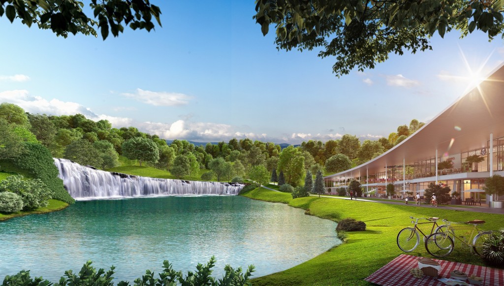 Waterfront Retail Village Square is a key gathering place at Gamuda Gardens that connects one with friends, the community and nature, where neighbours get to know one another