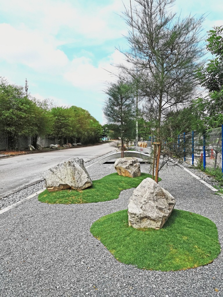 The development is inspired by the Japanese Kokoro living concept which seamlessly combines art, nature and people