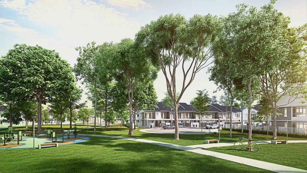 Green spaces help to promote a sustainable environment.