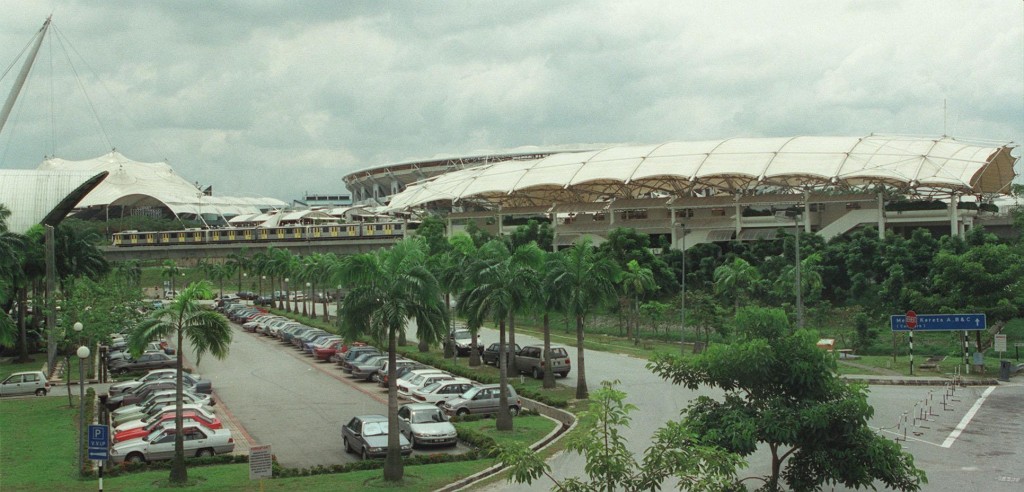 Bukit Jalil's LRT station.