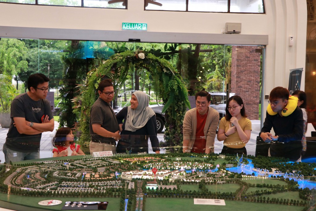 SP Setia’s Setia Eco Glades in Cyberjaya launched Reef of Tropic (Phase C1) at its sales gallery recently. 