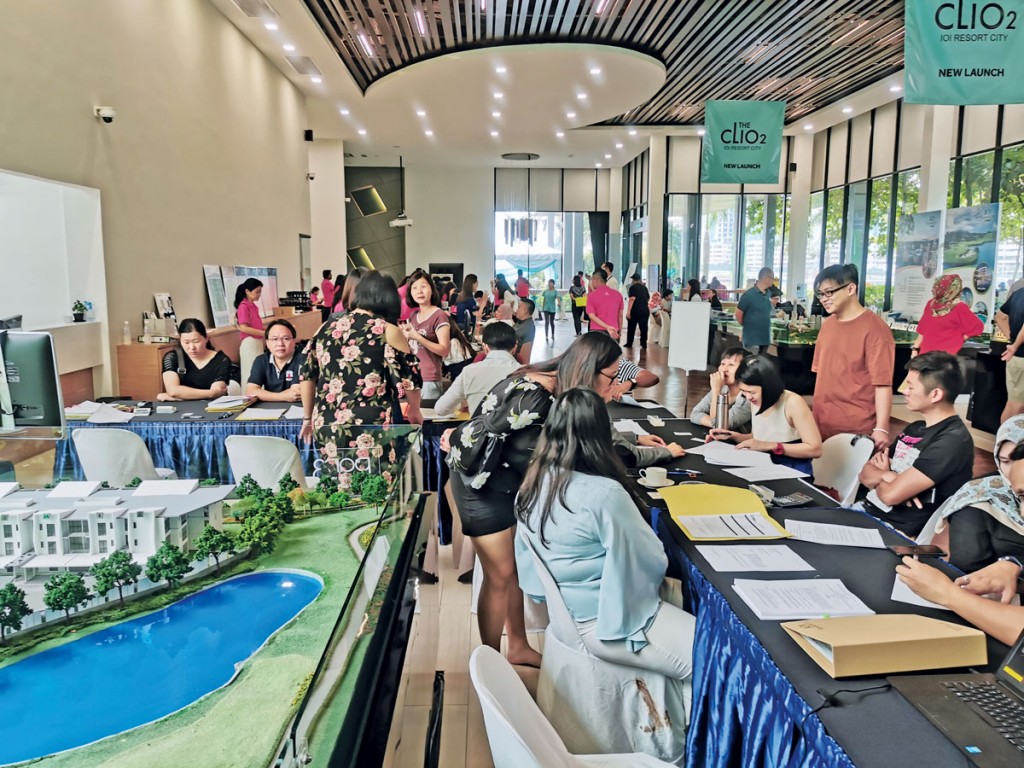 The recent launch of Clio at IOI Resort City attracted a strong turnout.