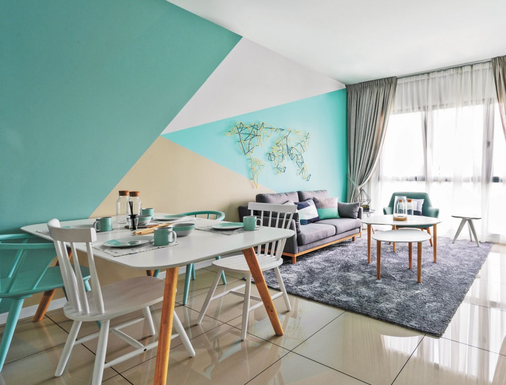 A well planned Living Room interior space for a comfortable living